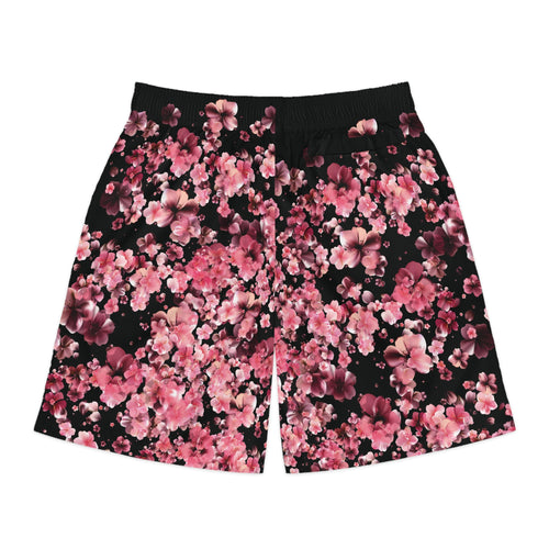Floral Sakura Jogger Shorts — (今日事今日毕 )